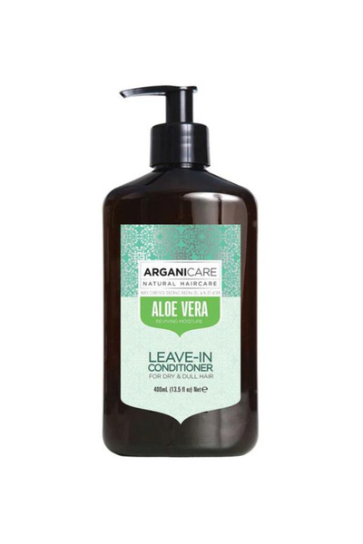 Arganicare Balsam Fara Clatire Hidratant cu Aloe Vera pentru Par Uscat si Lip...