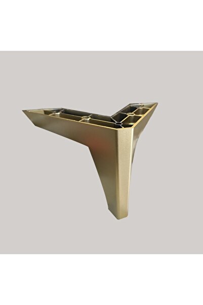 OEM Picior mobilier H120 mm, auriu mat