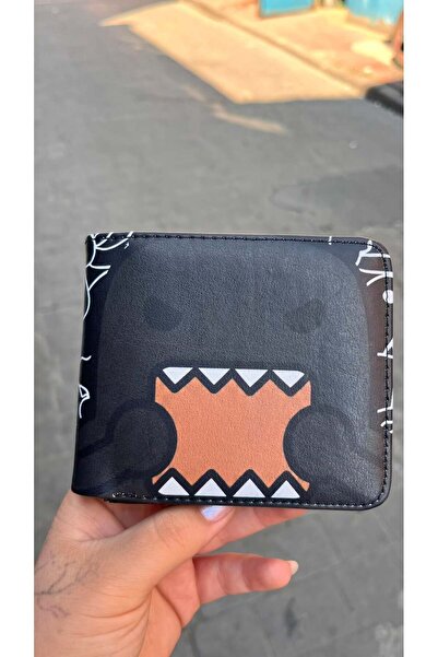 Köstebek Black Domo Kun Graffiti Men's Wallet
