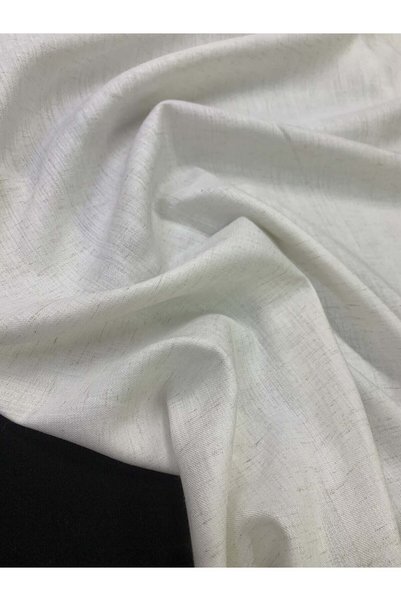 Yiğit Kumaş Blended Linen Fabric - Ecru