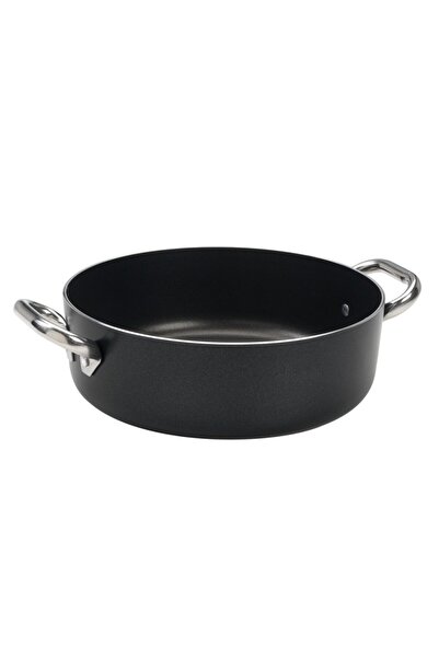 Baldassare Agnelli Oală joasă 11.5L, Ø36cm, interior și exterior din aluminiu...