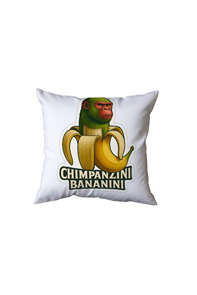 Beramussa Bananini Banana Monkey Pillow, Funny Gift