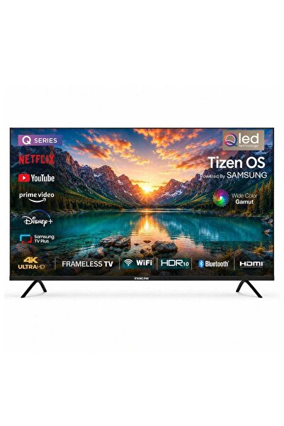 Nikai 60 Inch 4K QLED Smart TV, Tizen OS Powered by Samsung, Q Series, HDR10,...