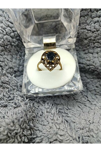 QF Design bronze colored stone ring