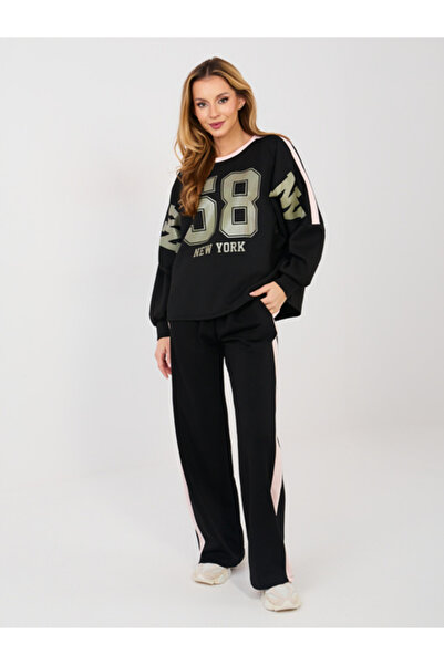 rue parıs Compleu Dama, RUE PARIS, Poliester, Maneca lunga, Negru, model IT-K...