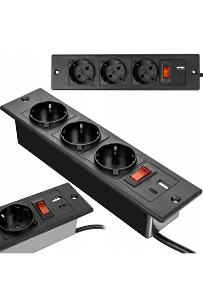 Spacetronik Priză USB pentru mobilier SPS-I35B