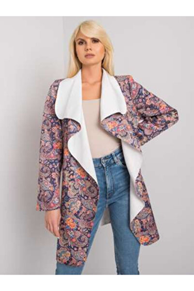 Italy Moda Palton Dama, ITALY MODA, Poliester, Maneca lunga, Mov, model DHJ-6...