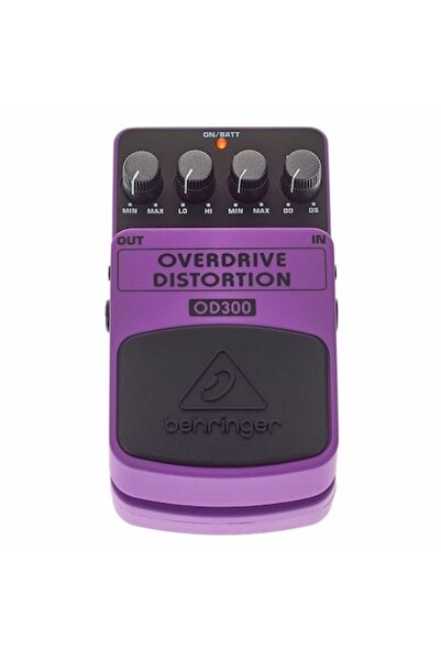 Behringer OD300 Pedală de efect pentru chitară electrică cu distorsiune overd...