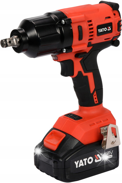 yato Cheie de impact cu acumulator 1/2'' 700Nm 18V 3Ah fără perii