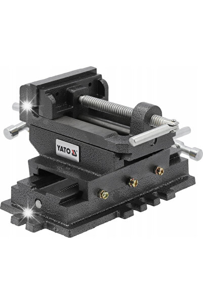 yato Disc abraziv polizant cu prindere cu clemă, 100mm, cu două axe