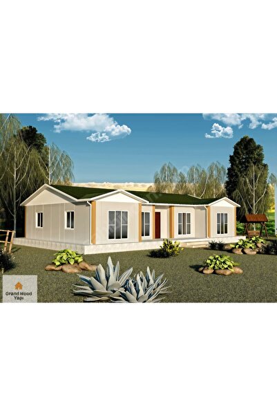 Saray prefabrik 130 m² ÇELİK PREFABRİK EV