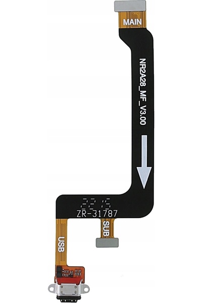 NO BRAND Cablu flexibil original conector mufă de încărcare port USB NOKIA XR...