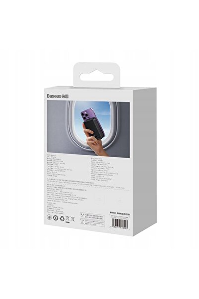 Baseus POWERBANK MAGSAFE 20000 mAh 20W ÎNCĂRCARE FĂRĂ FIR CABLU USB-C