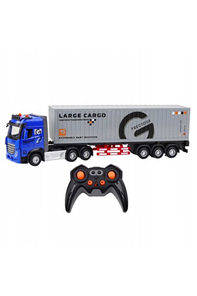 Stator CAMION R/C MAREIAL CU CONTAINER, TELECOMANDAT + ACUMULATOR, CABLU USB