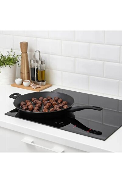 IKEA Tigaie tradițională HEMLAGAD 32 cm cu înveliș de teflon, pentru inducție