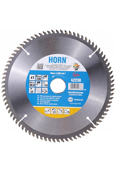 HORN Disc pentru tăiat lemn 500x30 mm 80 dinți, Disc ferăstrău circular pentr...