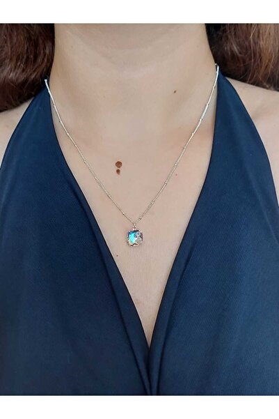 bijoux uniques Pinterest Hologram Baget Model Steel Necklace