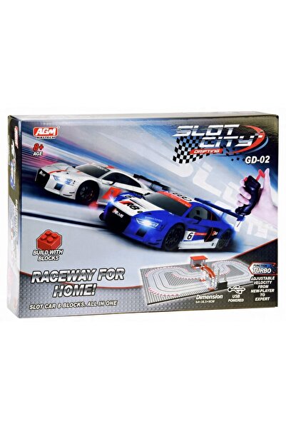 Jokomisiada Klocki controlat circuit de curse auto mașină pilot RC0621