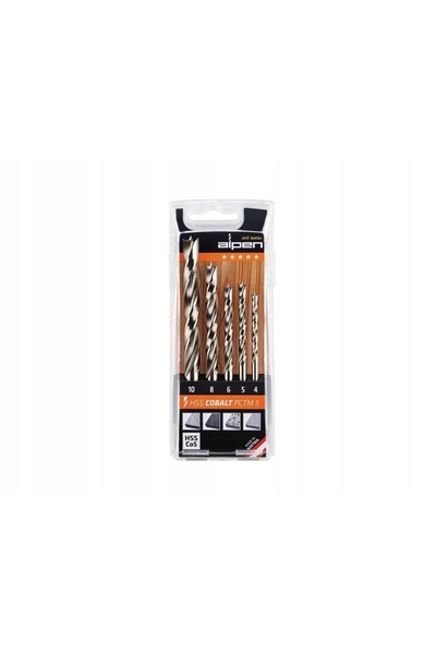 Alpen SET DE BROȘURI PENTRU LEMN 5 BUC. COBALT PCTM