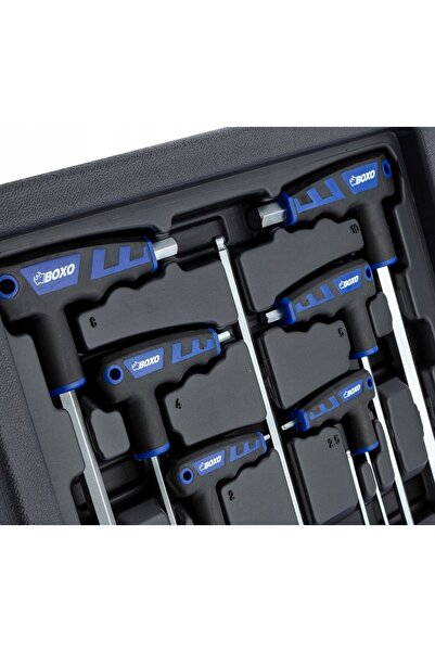 BOXO SET DE CHEI IMBUS CU MÂNER + SUPORT -