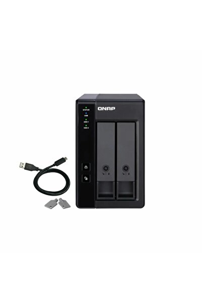 NO BRAND Carcasă de extensie RAID QNAP TR-002 cu 2 sloturi pentru discuri de ...