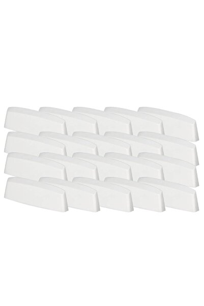 KOTARBAU Capac de scurgere pentru ferestre din PVC, Capac alb, 36 mm, Set de 20