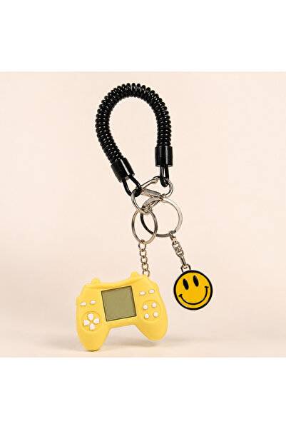 Pocket People Retro Oyun Konsolu Dijital Evcil Hayvan Anahtarlık Seti – Smile...