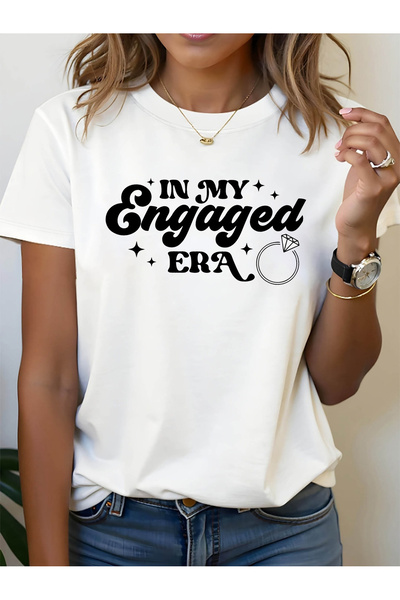 KYMC07 Casual Short-Sleeve Crew Neck T-Shirt with a Letter Print, Perfect Sum...