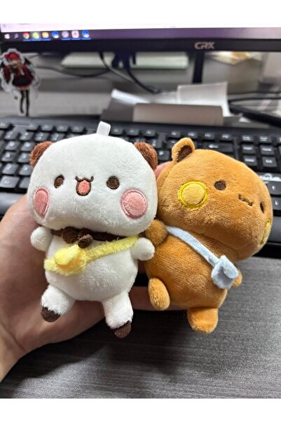 choice2 Plush-Bubu and Yier Cute Bubu and Yier Panda Plush Doll Keychain Soft...