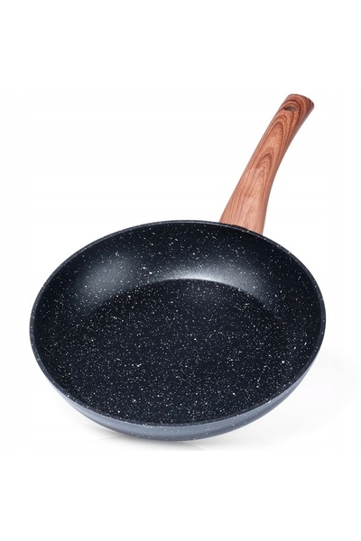 Vilde Tigaie din granit pentru prăjit și gătit tocană, 24 cm, gaz și inducție