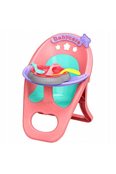 LeanToys Păpușă care plânge, vorbește, 12 sunete, accesorii scaun.