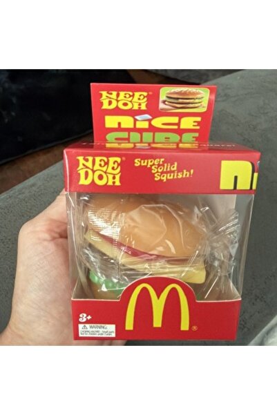 Needoh Noua jucărie squishy McDonald's Burger Big Mac Nee Doh Nice Cube Ediți...