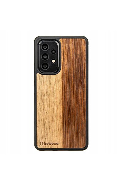 BewooDesign Husă din lemn pentru Samsung Galaxy A73 5G MANGO