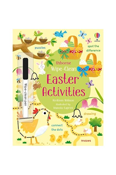 Usborne Βιβλίο με δραστηριότητες γραφής και διαγραφής - Πασχαλινές Δραστηριότ...