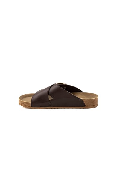 Roy Jones Square Buckle Cross Strap - Summer Ergonomic Women's Slippers - 6140