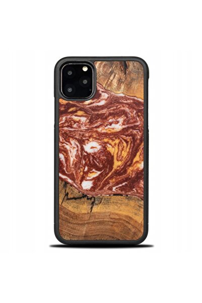 BewooDesign Husă Bewood Unique pentru iPhone 11 Pro Max - Planete - Marte