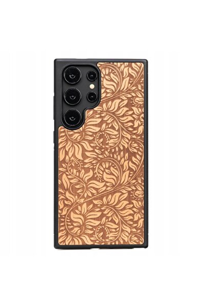 BewooDesign Husă din lemn Bewood pentru Samsung Galaxy S25 Ultra Frunză de măr