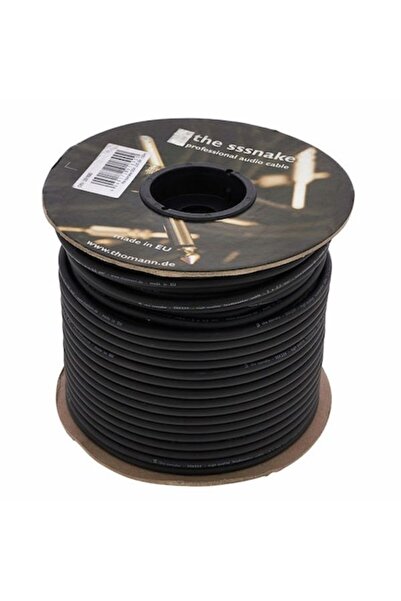sssnake Cablu audio de înaltă calitate SSK 225 BK rolă de 100m, 2 x 2.5 mm²