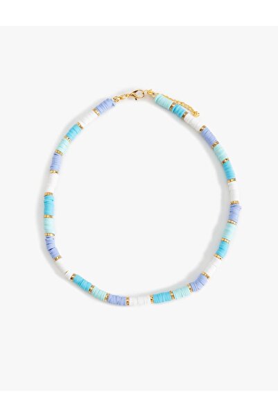 Koton Women's Multicolored Beaded Necklace