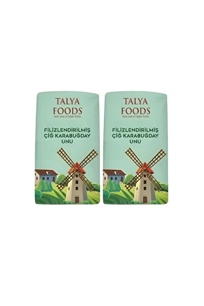 tms talya foods Filizlendirilmiş Glutensiz Çiğ Karabuğday Unu 2x2kg Avantaj P...