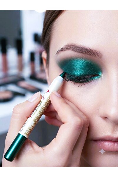 madam shushu Dv Wide Size Metallic Eyeliner (Pencil Can Be Sharpened with a S...