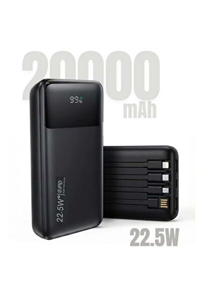 Levino N-31 20000mAh Power Bank with Digital LED Display, Fast Charging, Dual...