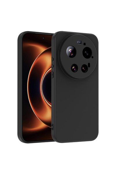 Microsonic Xiaomi 17 Ultra Compatible Case Groovy Soft Black