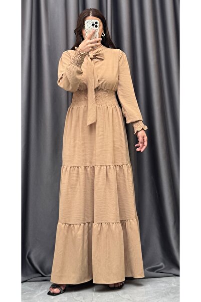NİSUM MODA Neck Tie Ayrobin Dress