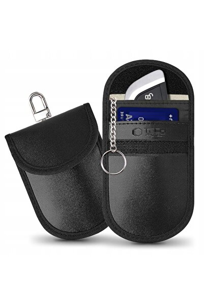 NO BRAND Husa cu protectie RFID pentru chei TECH-PROTECT KLR100 Keyless Negru