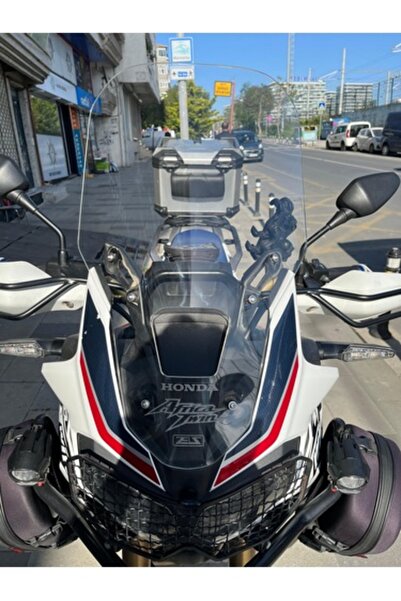 ZEUS MOTOR 2018-19 Honda Africa Twin Adventure Ön Cam Şeffaf 58cm Motosiklet Camı