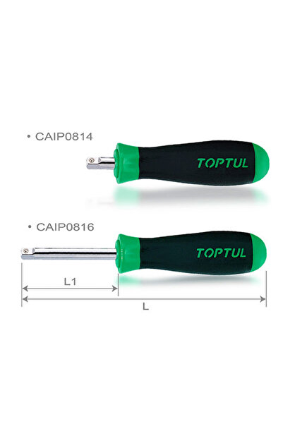 TOPTUL Σωληνωτή λαβή 1/4