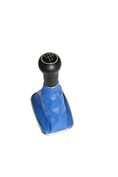 MTR VW Golf 4/Bora 5-speed gear shift knob sleeve, blue sleeve