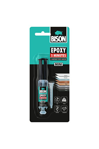 Bison Epoxy mini 5minute -adeziv rapid 4ml BL