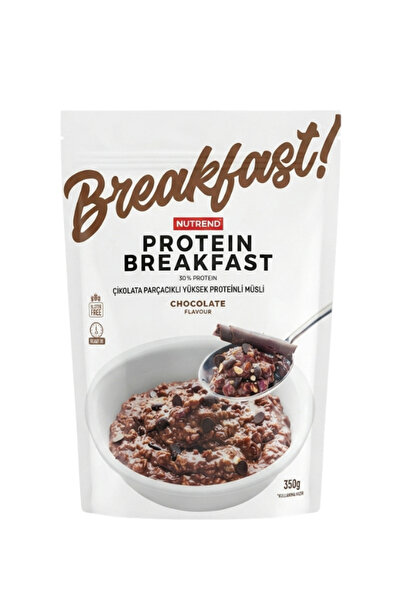 Nutrend Protein Breakfast 350 Gram- Çikolata Parçacıklı Protein Müsli